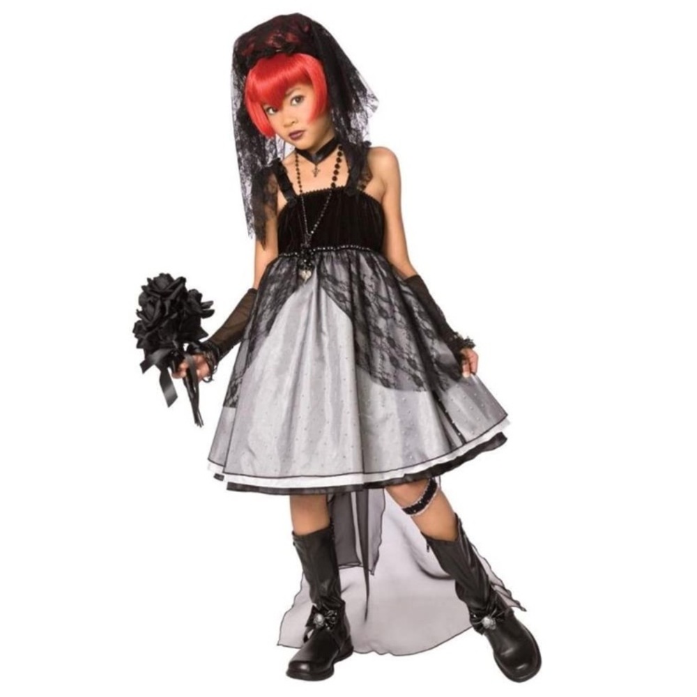 Dark Bride Girls Halloween Costume